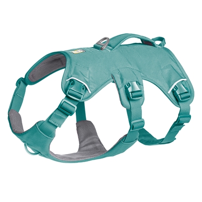 Ruffwear Web Master Rymningssäker Hundsele River Rock Green